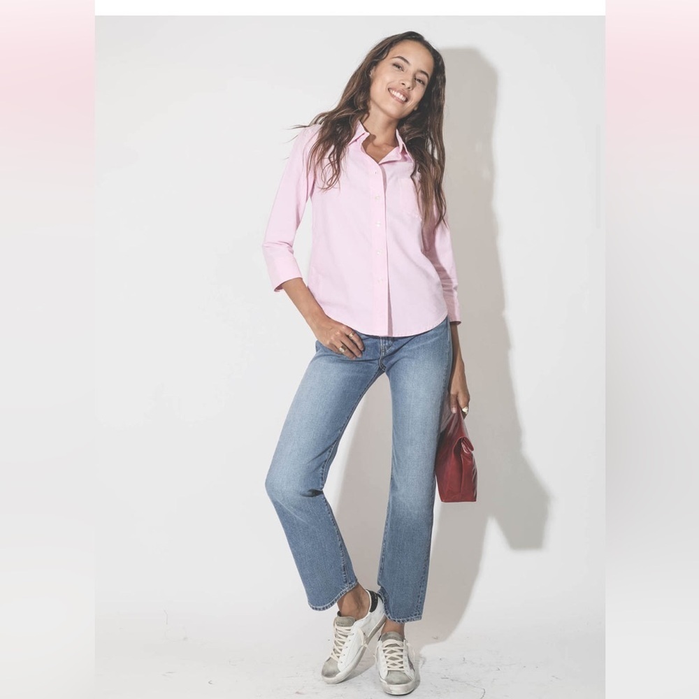 Denimist Women’s Straight Leg Jeans in Light Blue